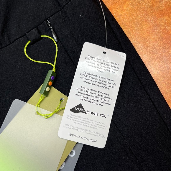 Swing control pants, black size 10 Crop golf pants - Picture 7 of 8